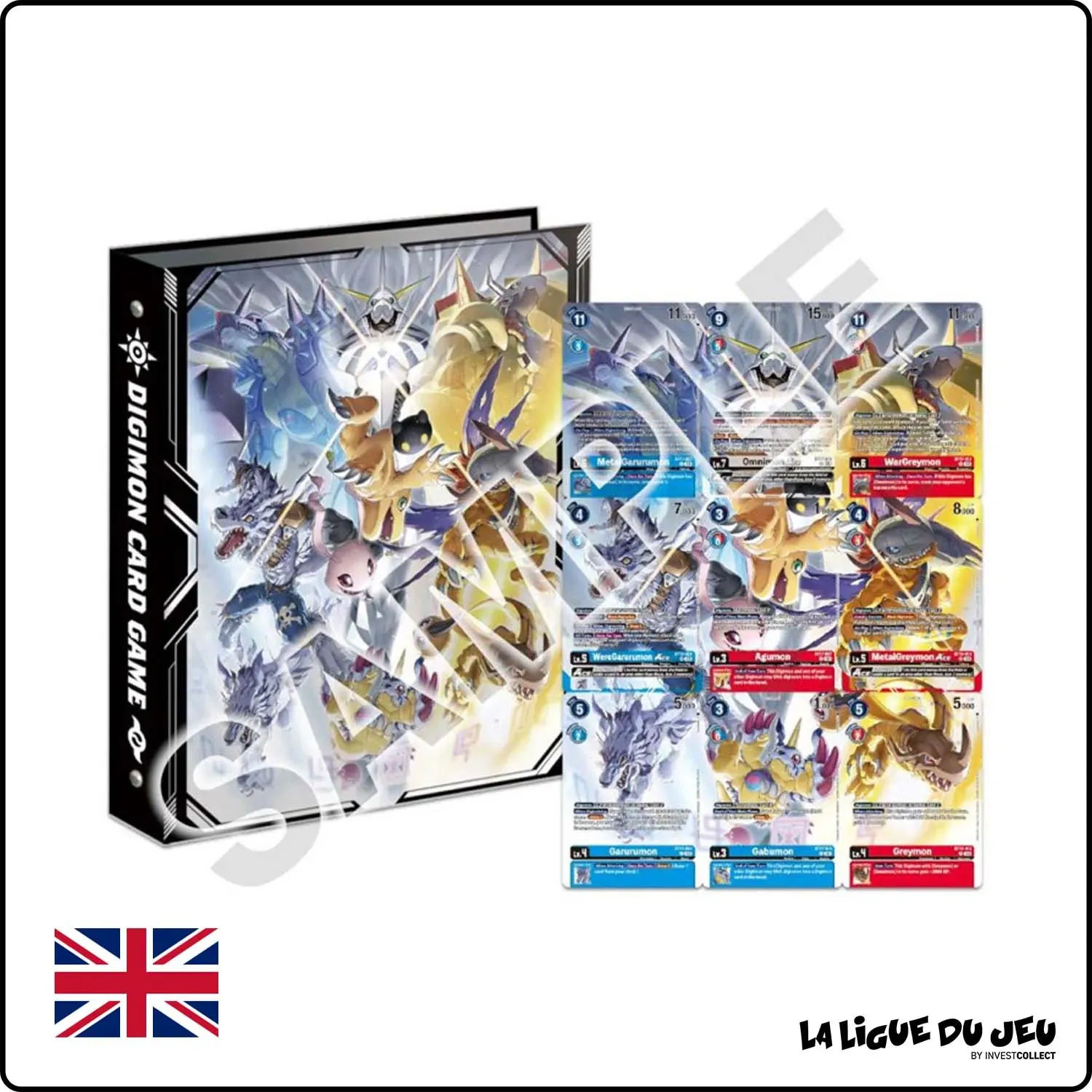 Set Exclusif - Digimon Card Game - Omnimon Binder Set - PB19 - Scellé - Anglais Bandai - 1