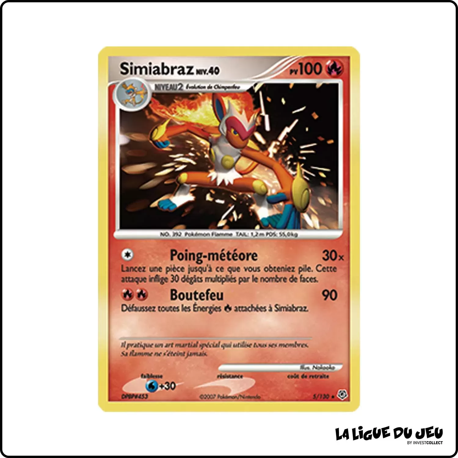 Holo - Pokemon - Diamant & Perle de Base - Simiabraz 5/130 Pokemon Company - 1