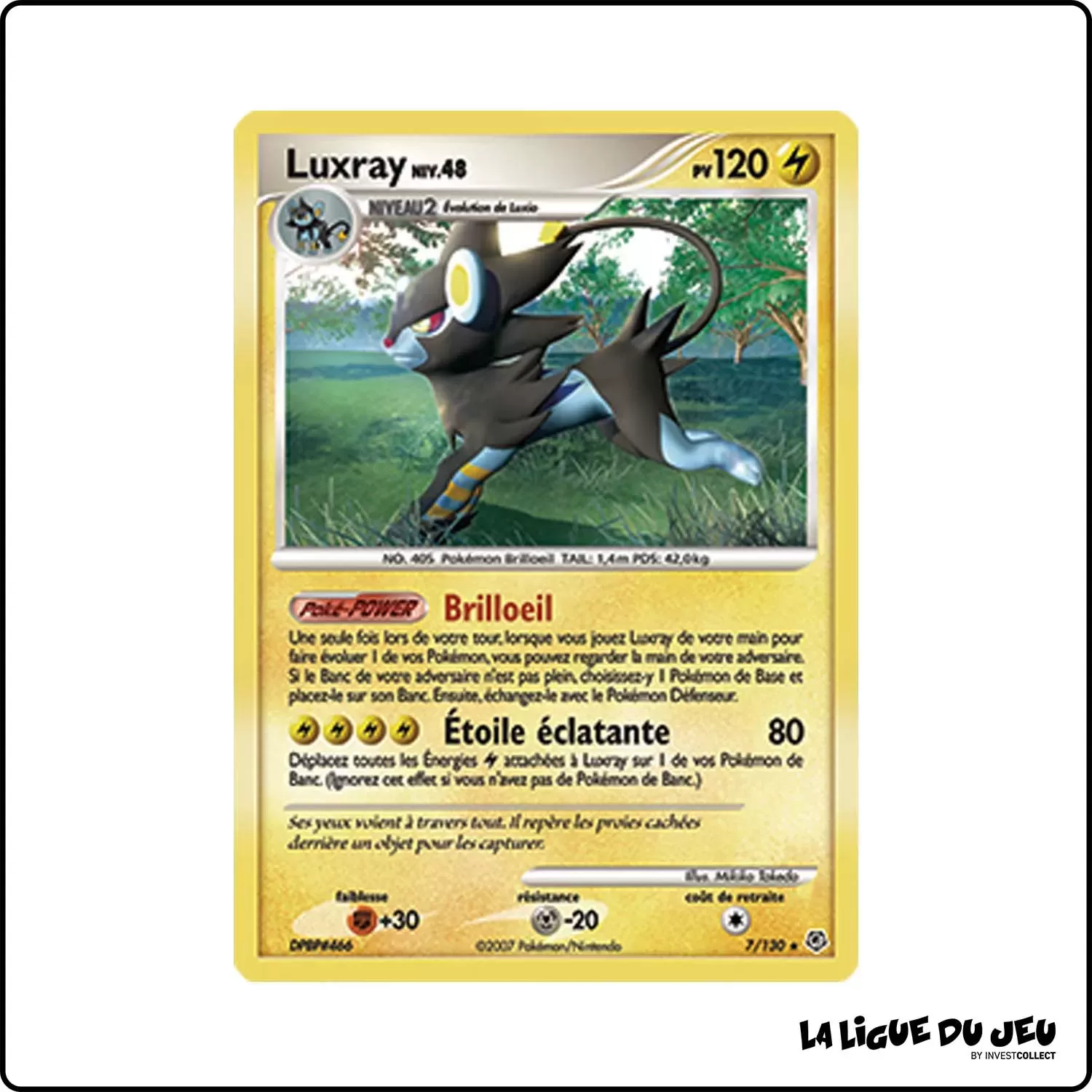 Holo - Pokemon - Diamant & Perle de Base - Luxray 7/130 Pokemon Company - 1