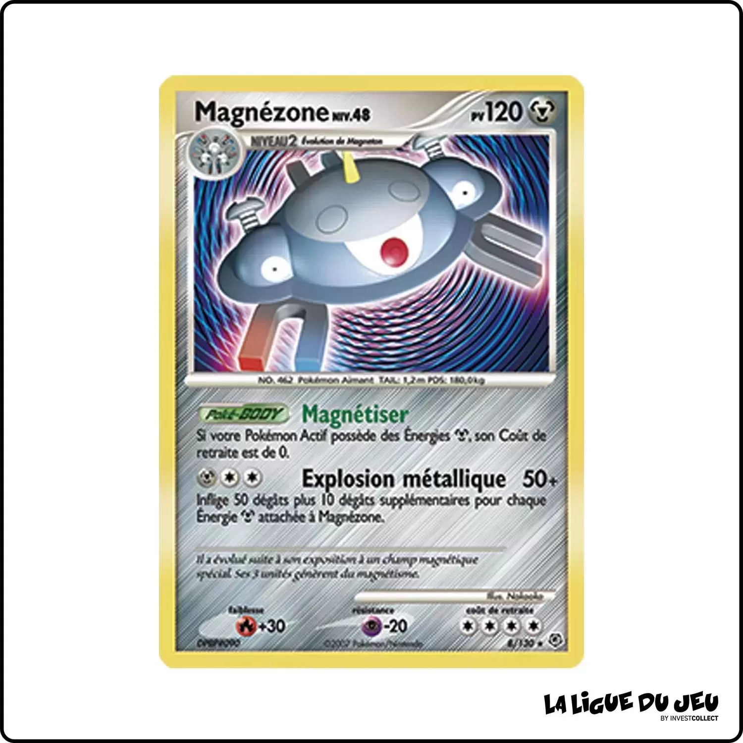 Holo - Pokemon - Diamant & Perle de Base - Magnézone 8/130 Pokemon Company - 1