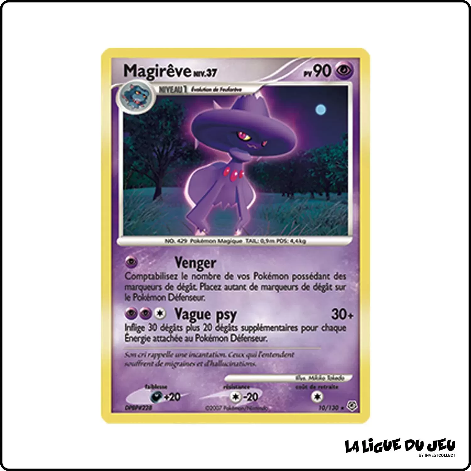 Holo - Pokemon - Diamant & Perle de Base - Magirêve 10/130 Pokemon Company - 1