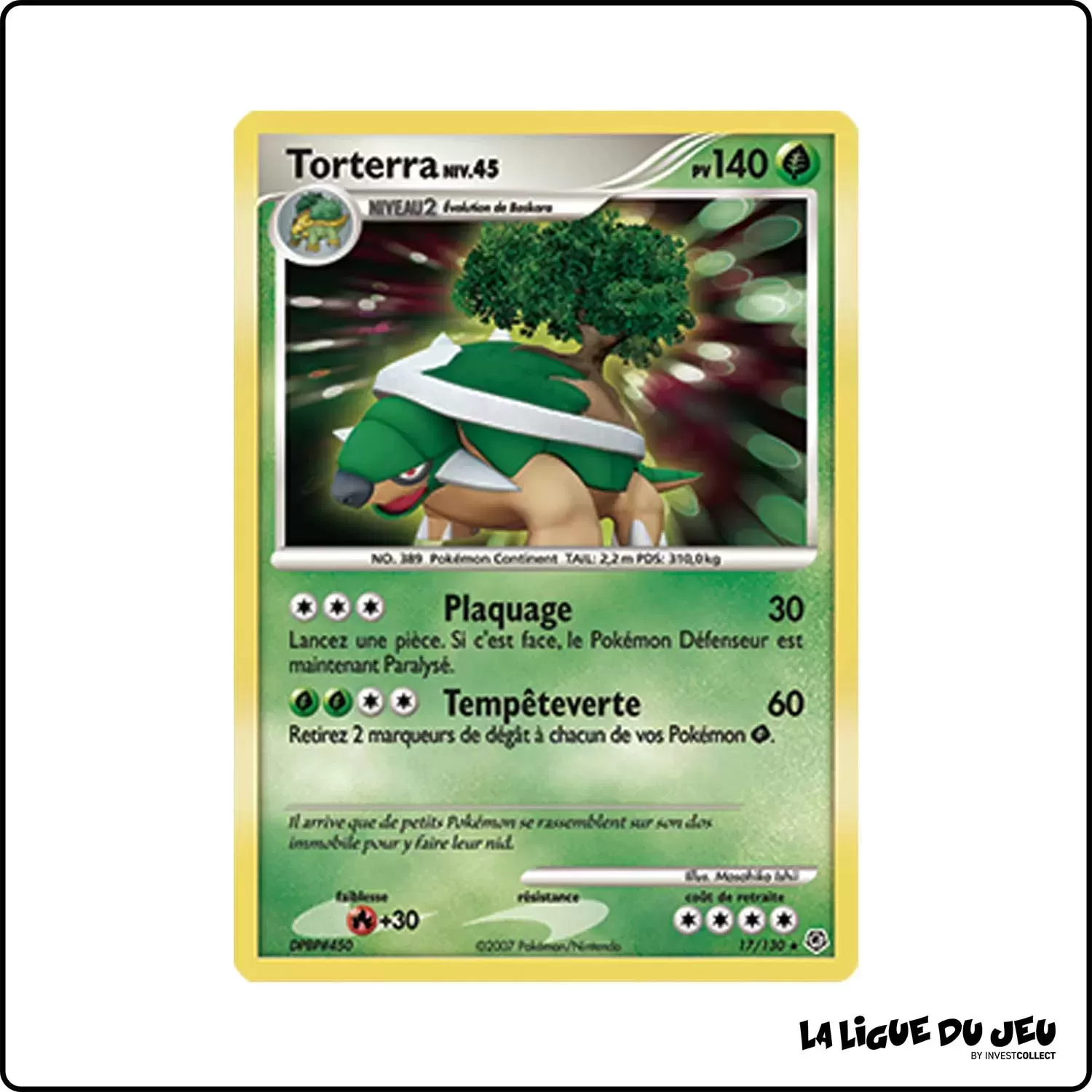 Holo - Pokemon - Diamant & Perle de Base - Torterra 17/130 Pokemon Company - 1