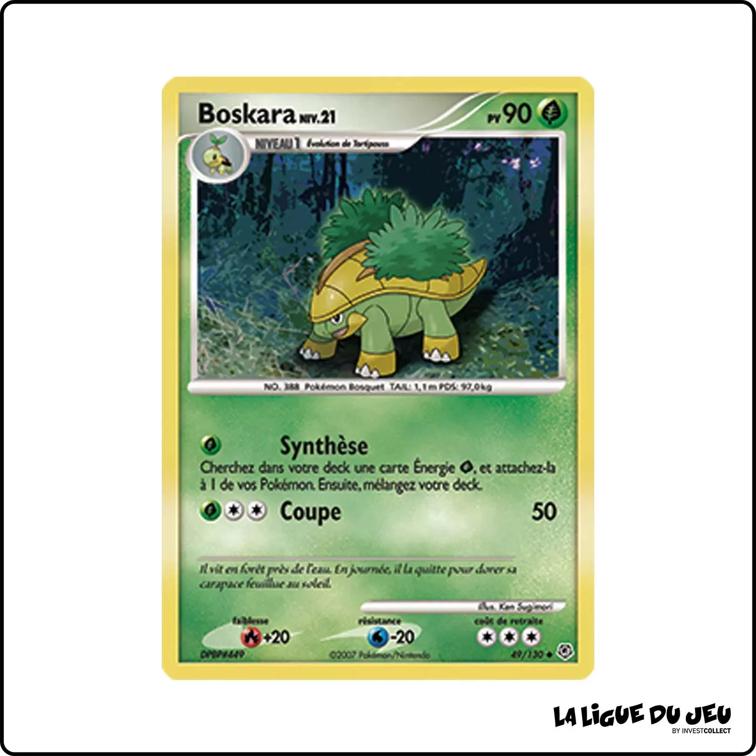 Peu commune - Pokemon - Diamant & Perle de Base - Boskara 49/130 Pokemon Company - 1