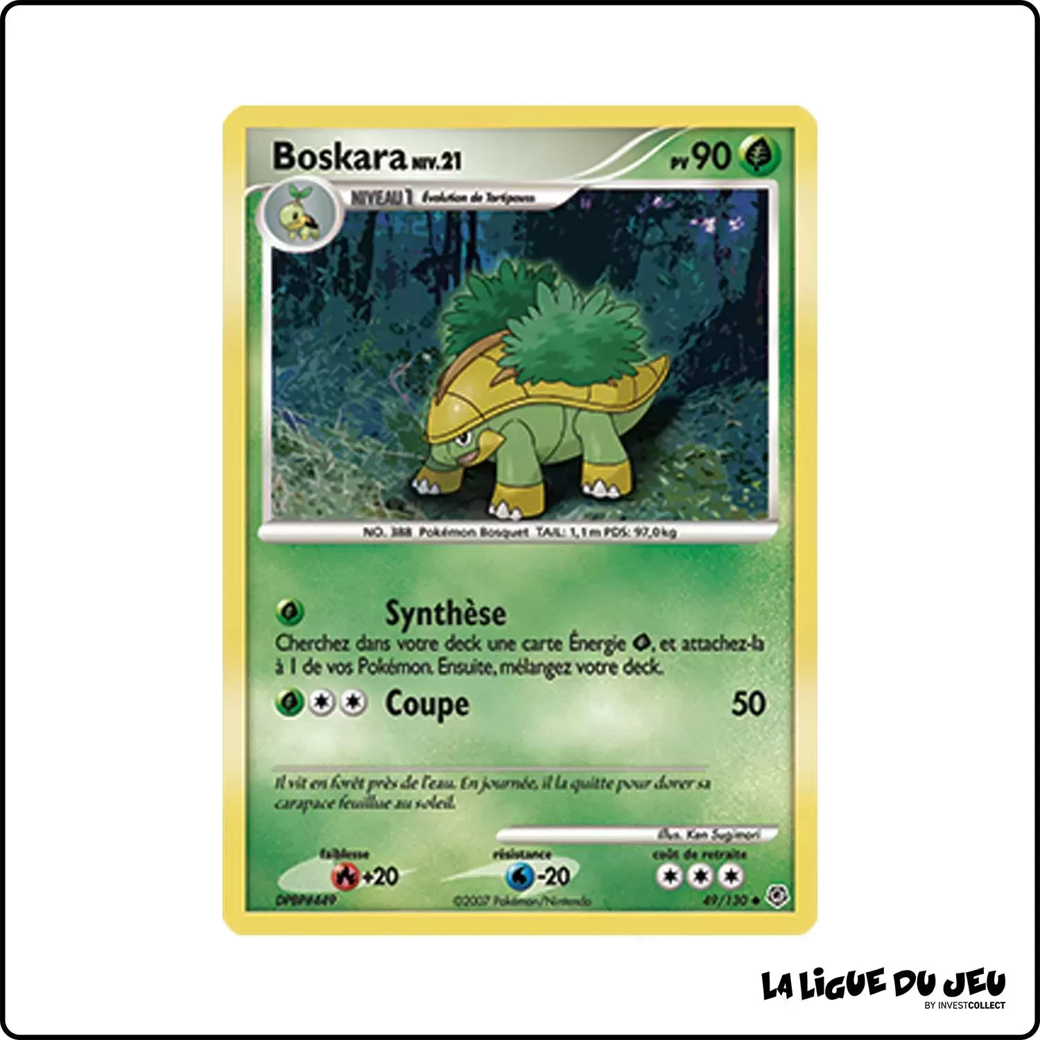 Peu commune - Pokemon - Diamant & Perle de Base - Boskara 49/130 Pokemon Company - 1