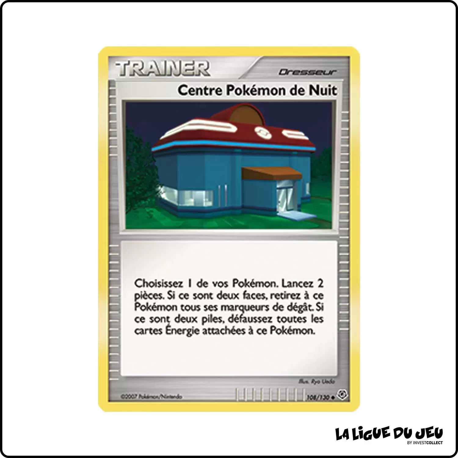 Peu commune - Pokemon - Diamant & Perle de Base - Centre Pokémon de Nuit 108/130 Pokemon Company - 1