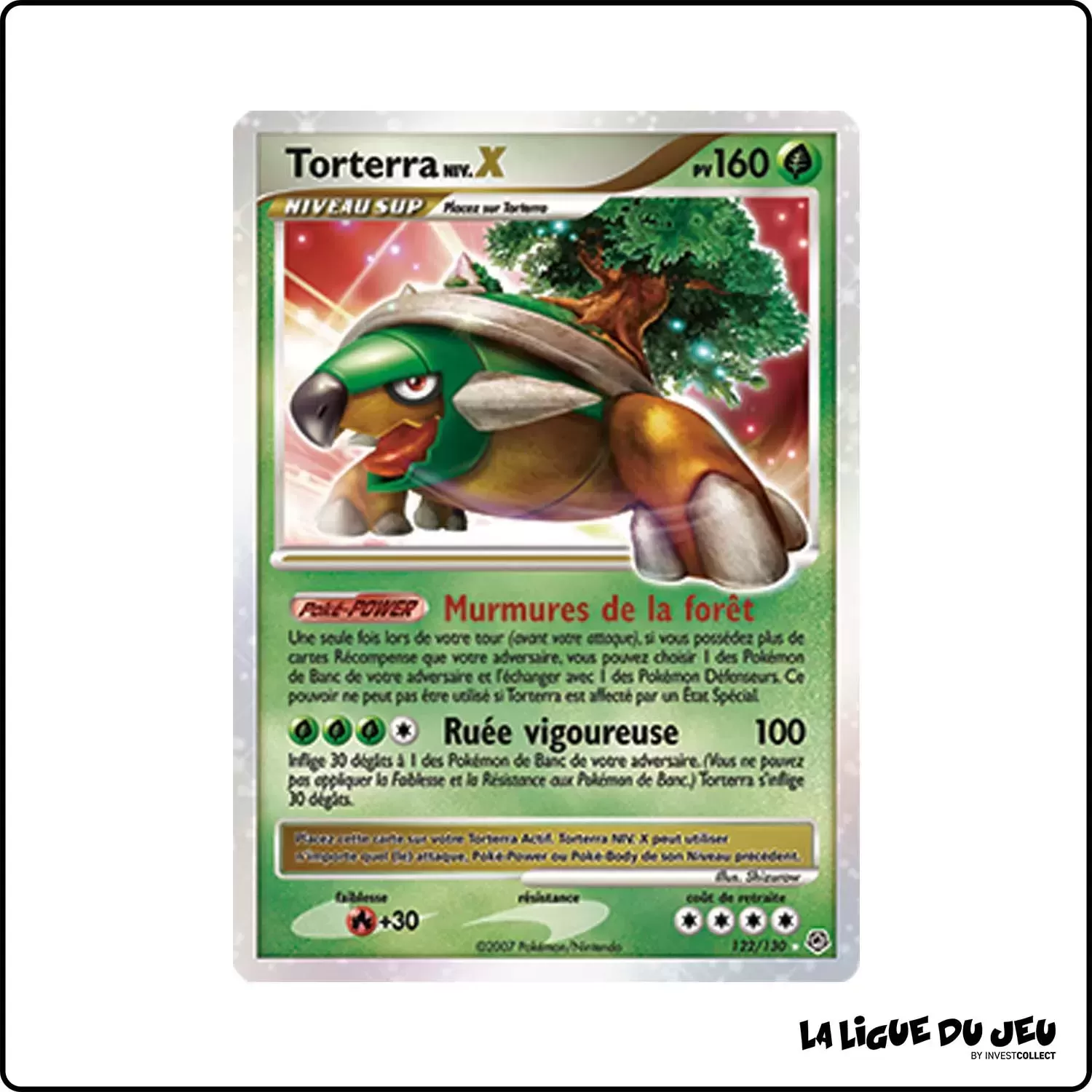 Ultra - Pokemon - Diamant & Perle de Base - Torterra NIV.X 122/130 Pokemon Company - 1