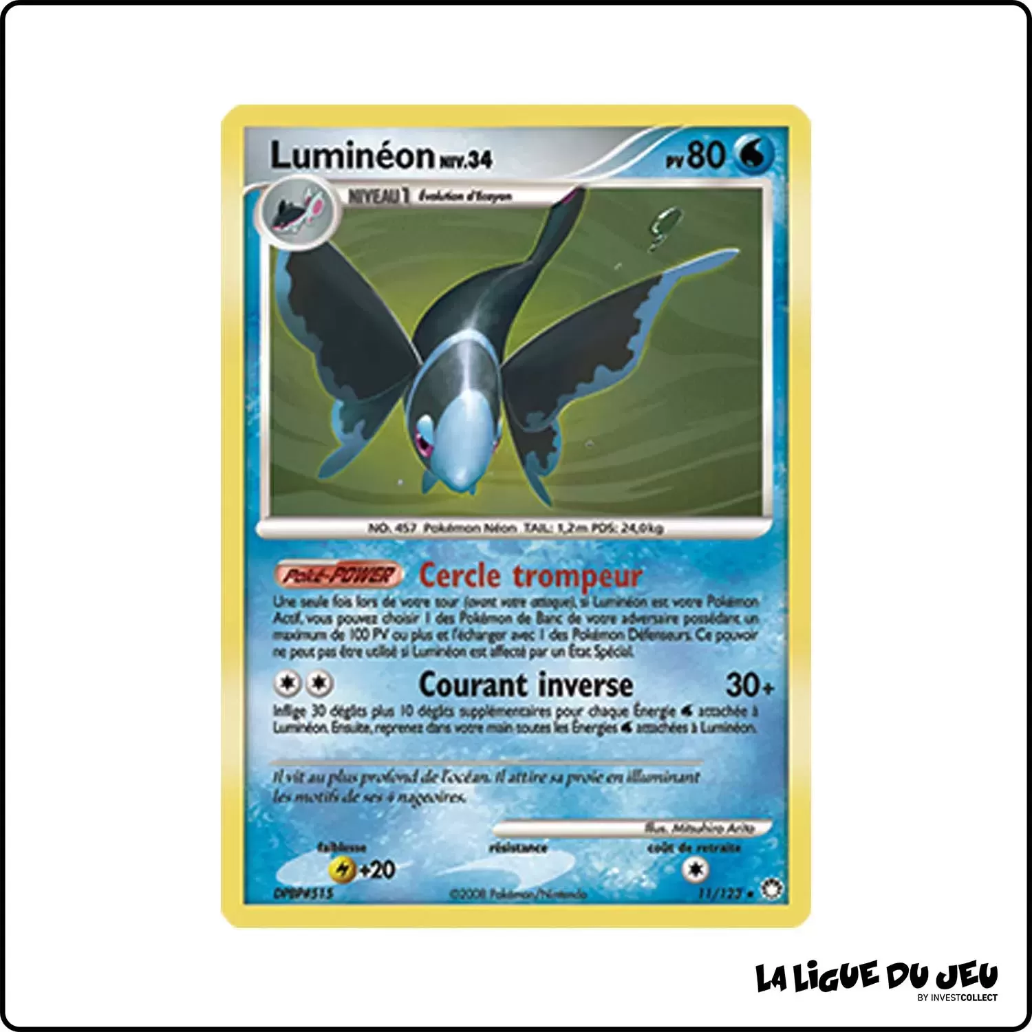 Holo - Pokemon - Trésors Mystérieux - Luminéon 11/123 Pokemon Company - 1