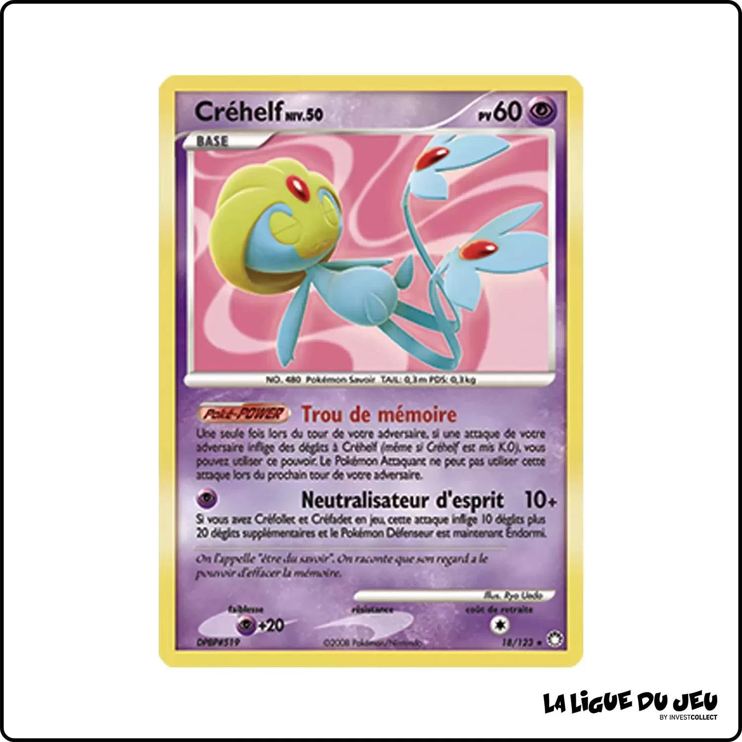 Holo - Pokemon - Trésors Mystérieux - Créhelf 18/123 Pokemon Company - 1