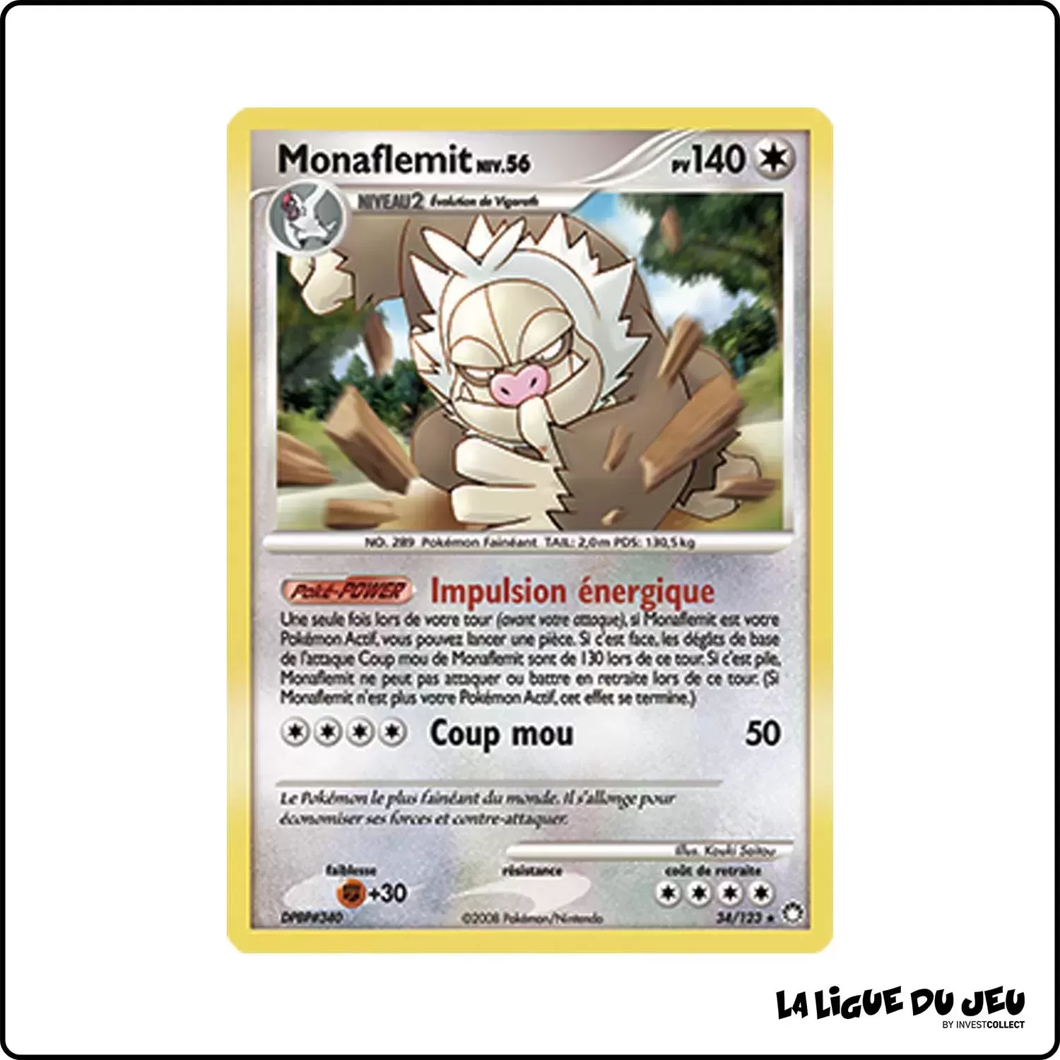 Rare - Pokemon - Trésors Mystérieux - Monaflemit 34/123 Pokemon Company - 1