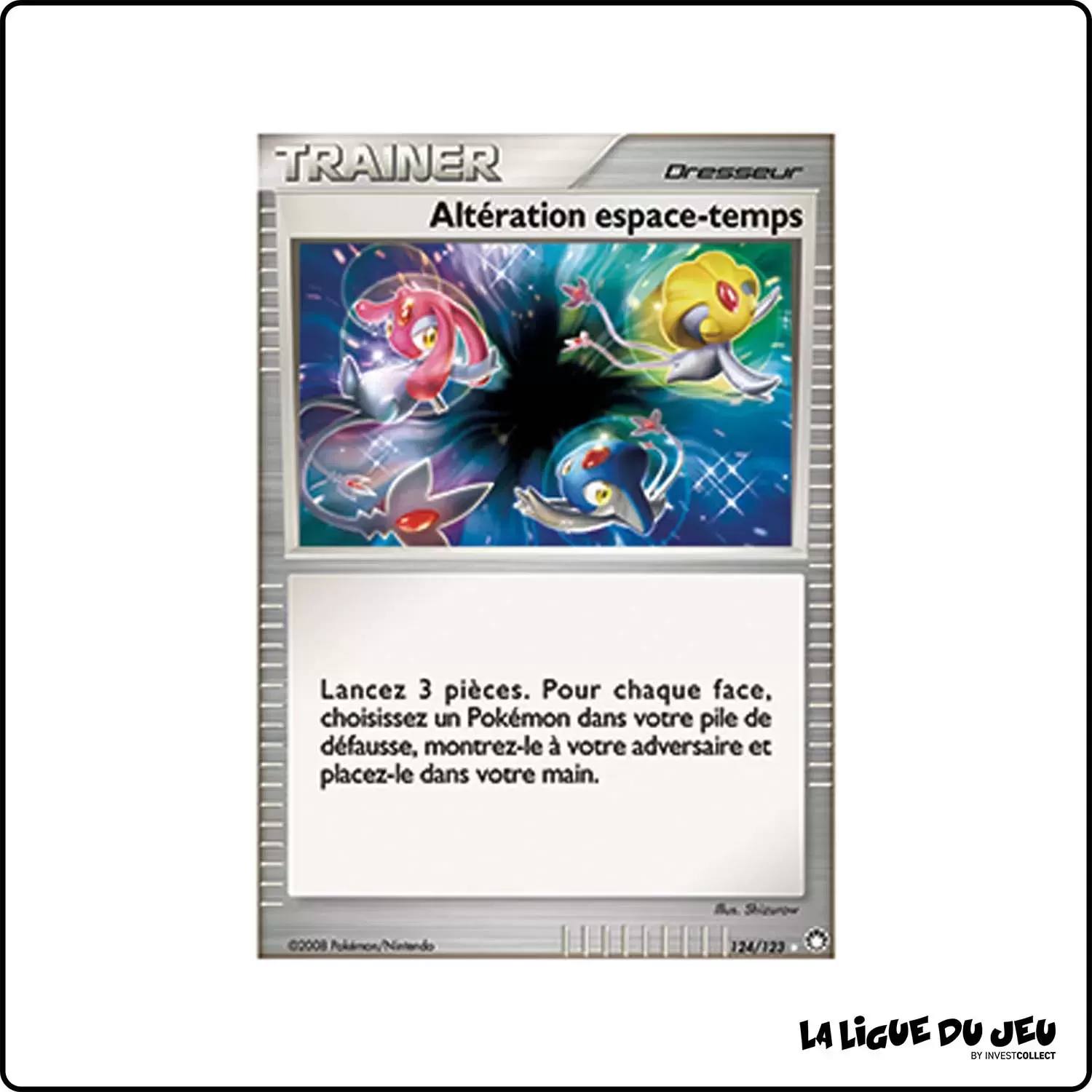 Secrete - Pokemon - Trésors Mystérieux - Altération espace-temps 124/123 Pokemon Company - 1