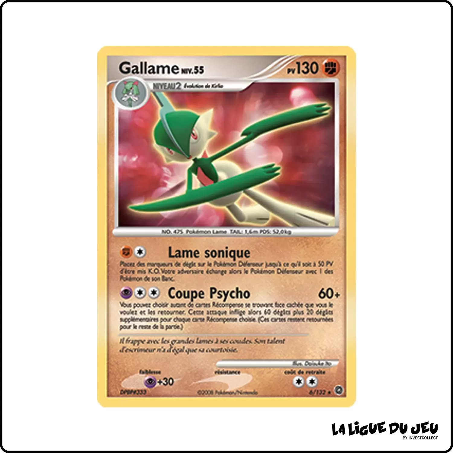 Holo - Pokemon - Merveilles Secrètes - Gallame 6/132 Pokemon Company - 1