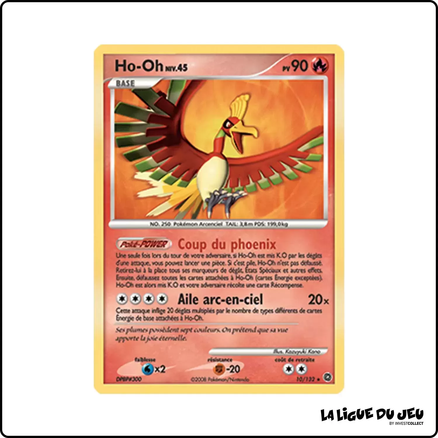 Holo - Pokemon - Merveilles Secrètes - Ho-Oh 10/132 Pokemon Company - 1