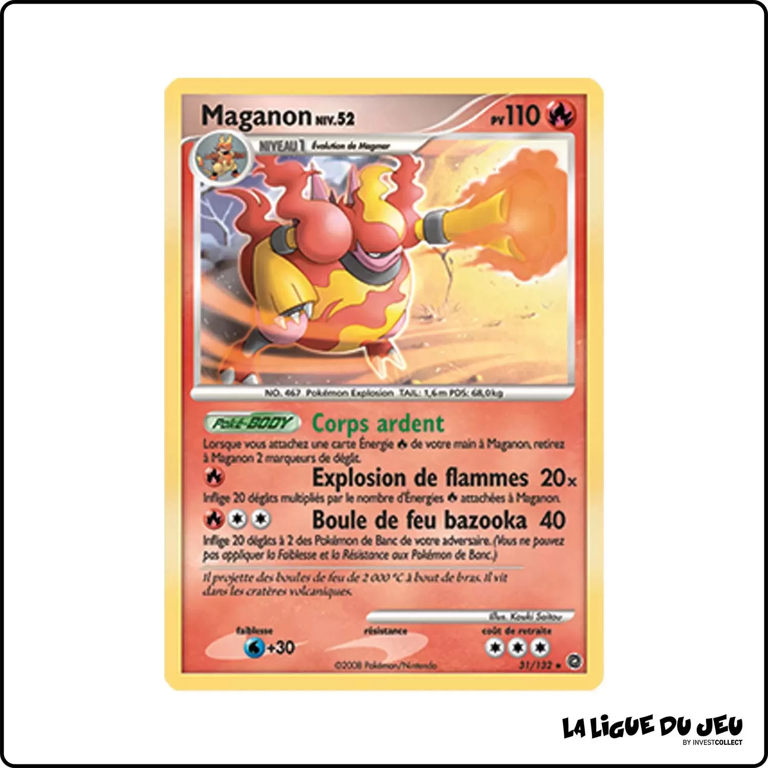 Rare - Pokemon - Merveilles Secrètes - Maganon 31/132 Pokemon Company - 1