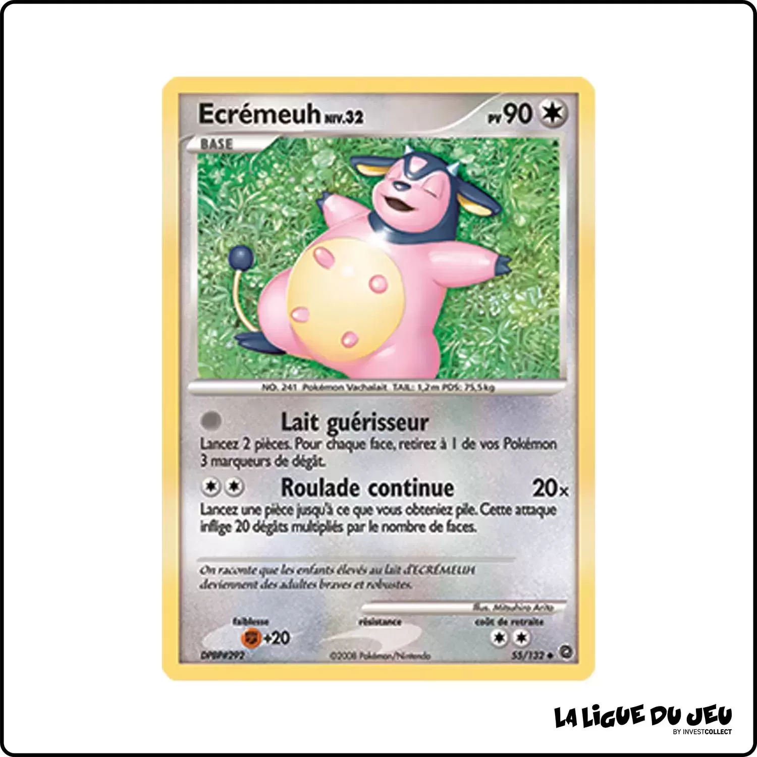 Peu commune - Pokemon - Merveilles Secrètes - Ecrémeuh 55/132 Pokemon Company - 1