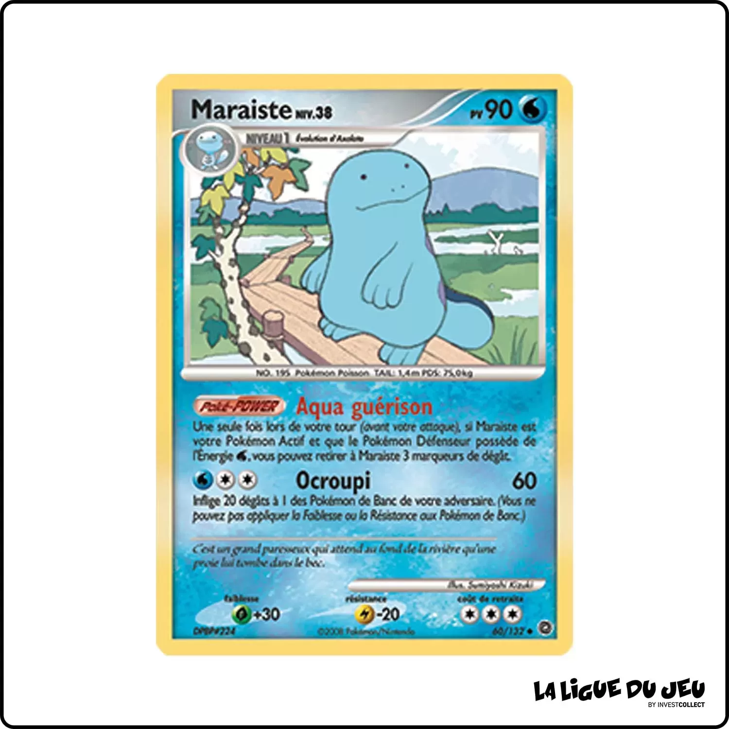 Peu commune - Pokemon - Merveilles Secrètes - Maraiste 60/132 Pokemon Company - 1