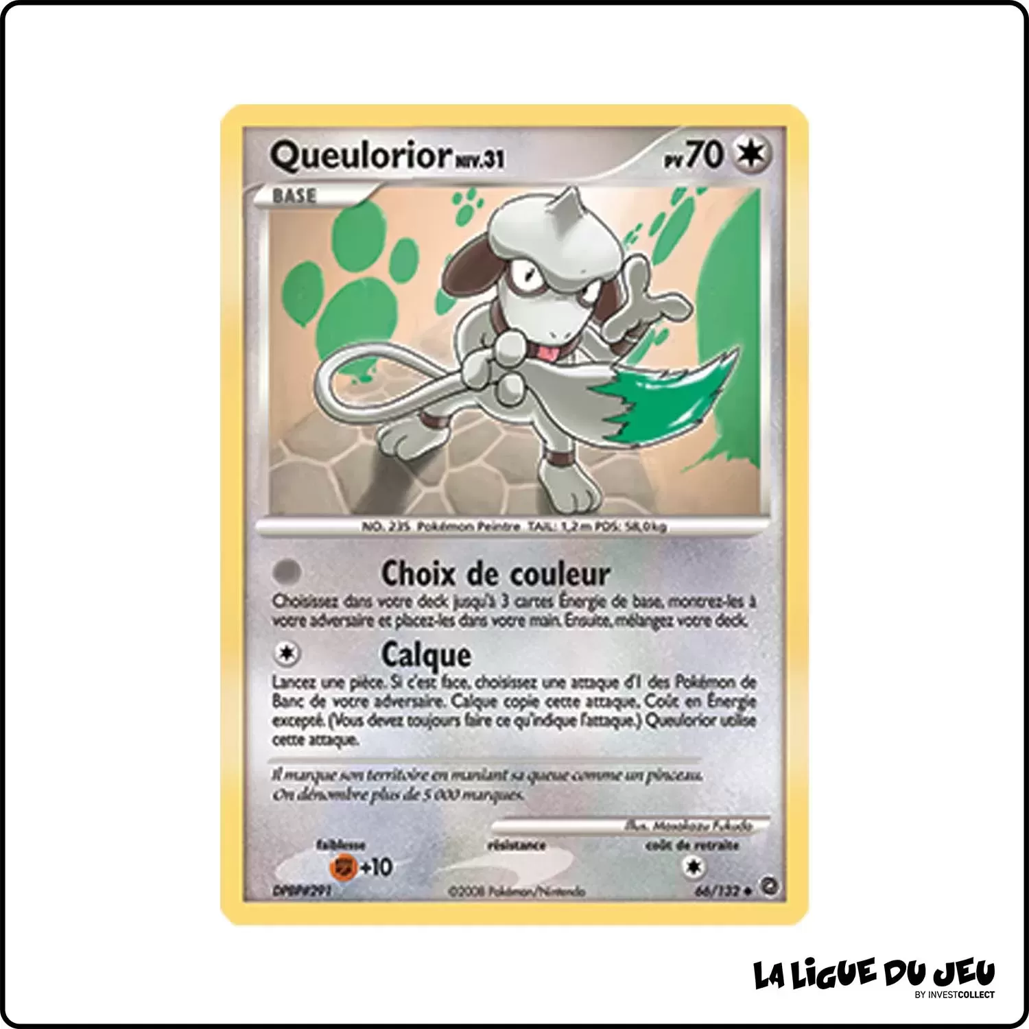 Peu commune - Pokemon - Merveilles Secrètes - Queulorior 66/132 Pokemon Company - 1