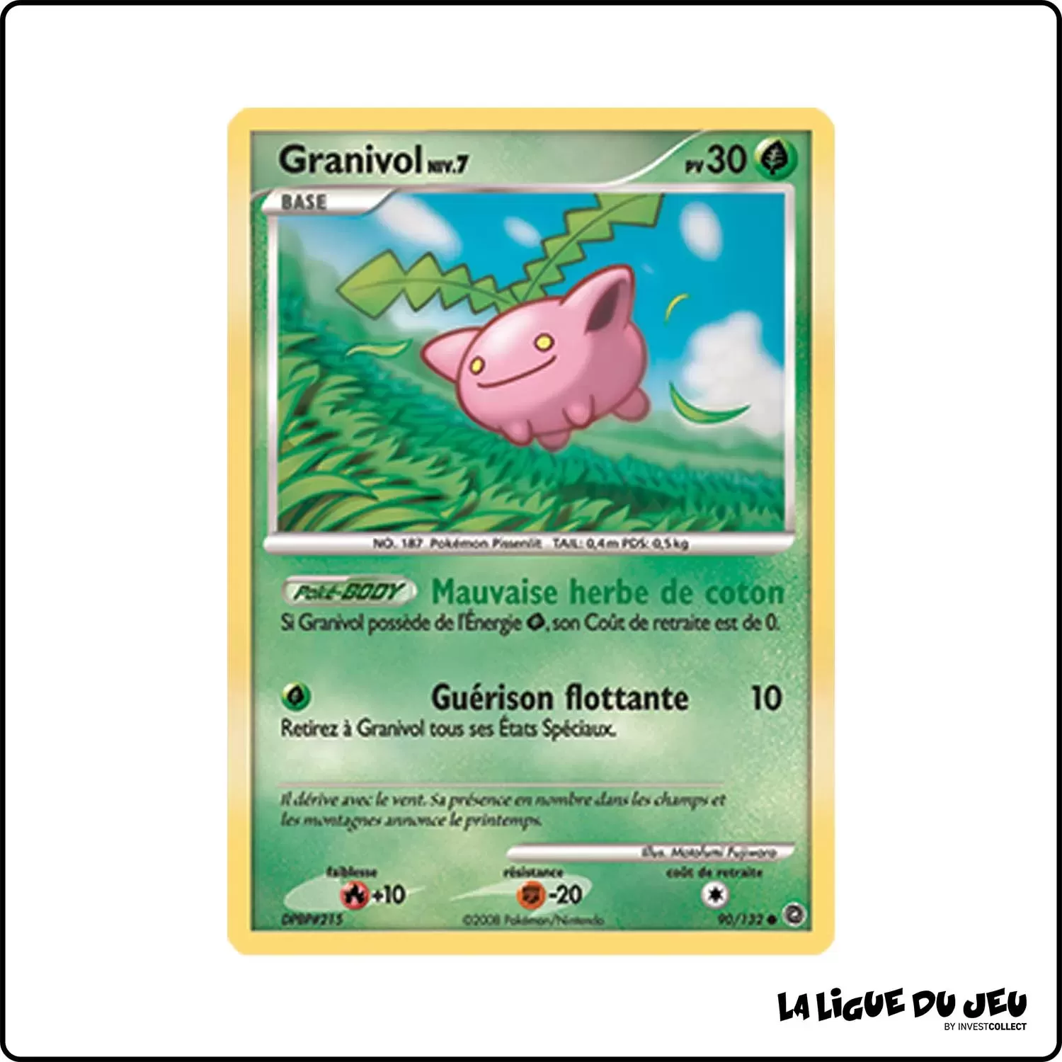 Commune - Pokemon - Merveilles Secrètes - Granivol 90/132 Pokemon Company - 1