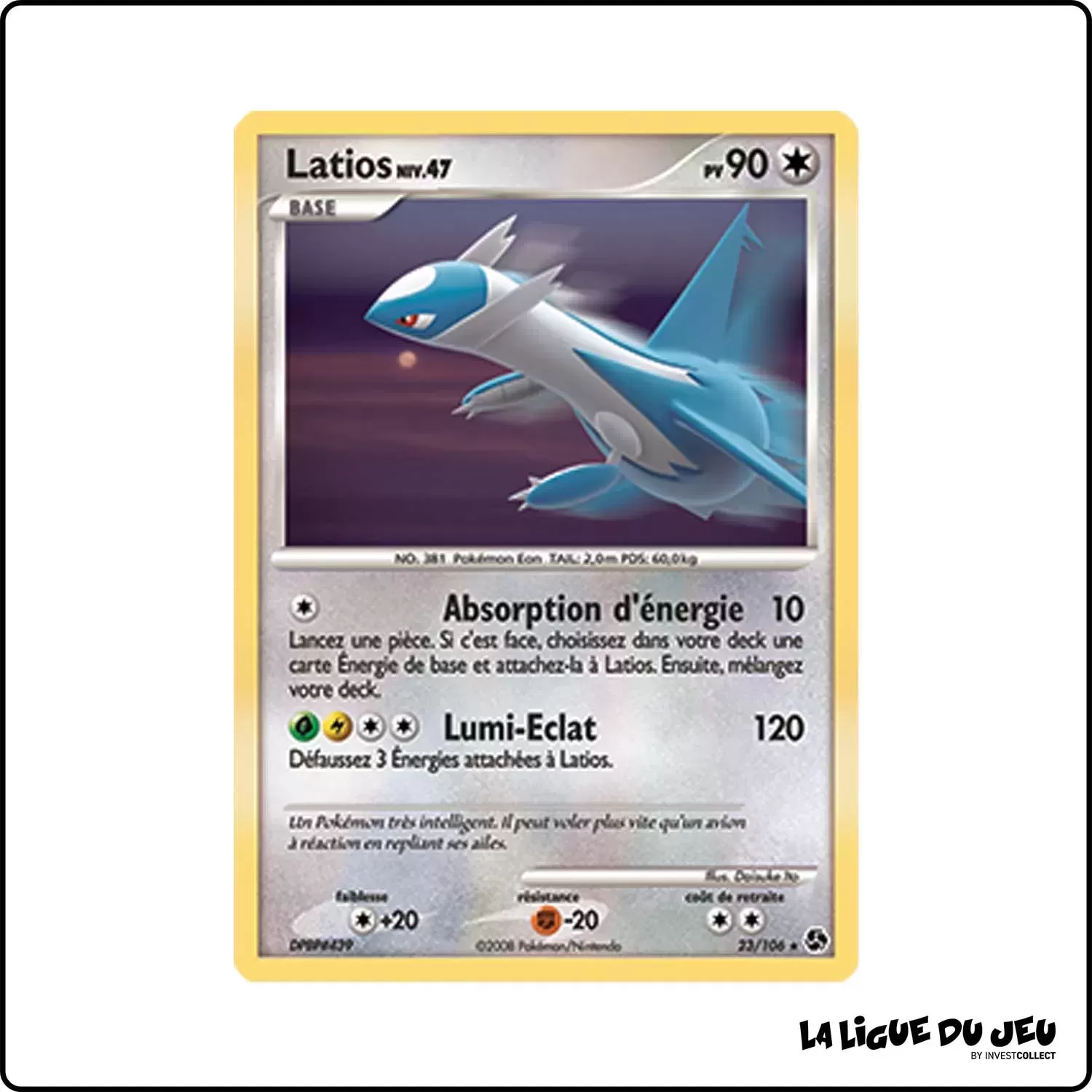 Rare - Pokemon - Duels au Sommet - Latios 23/106 Pokemon Company - 1