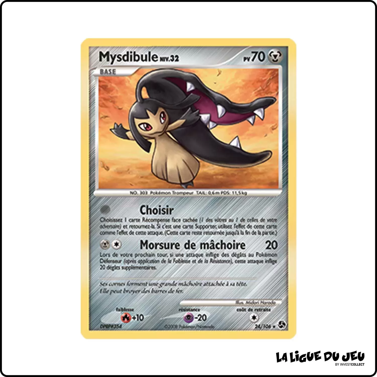 Rare - Pokemon - Duels au Sommet - Mysdibule 24/106 Pokemon Company - 1