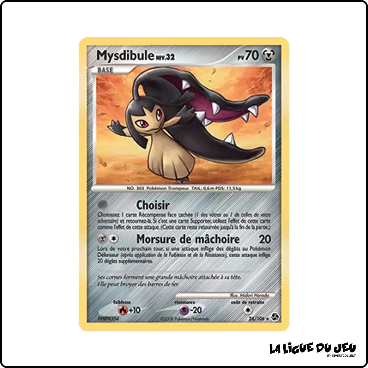 Rare - Pokemon - Duels au Sommet - Mysdibule 24/106 Pokemon Company - 1