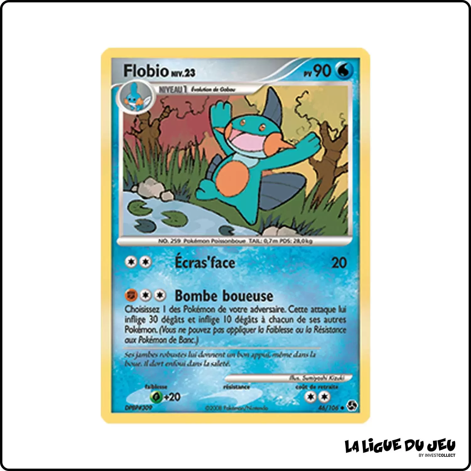 Peu commune - Pokemon - Duels au Sommet - Flobio 46/106 Pokemon Company - 1