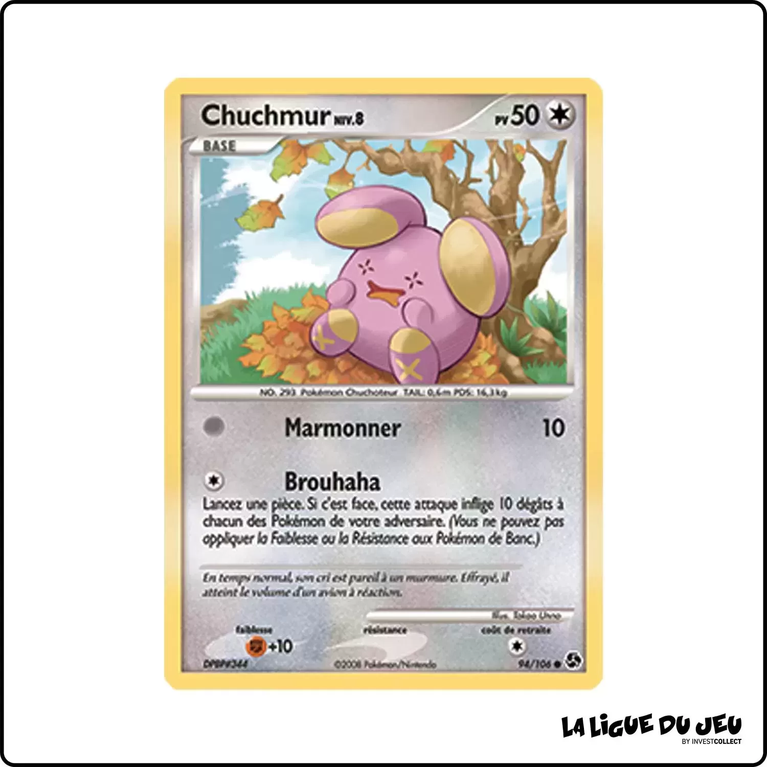 Commune - Pokemon - Duels au Sommet - Chuchmur 94/106 Pokemon Company - 1