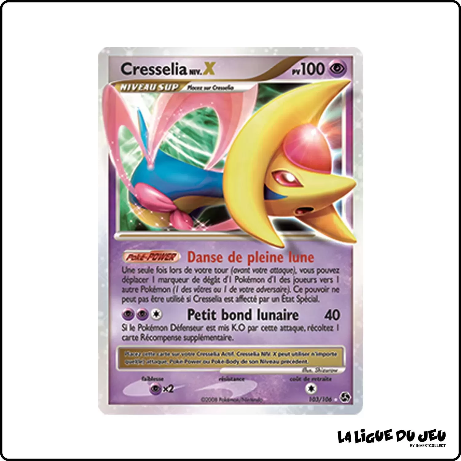 Ultra - Pokemon - Duels au Sommet - Cresselia NIV.X 103/106 Pokemon Company - 1