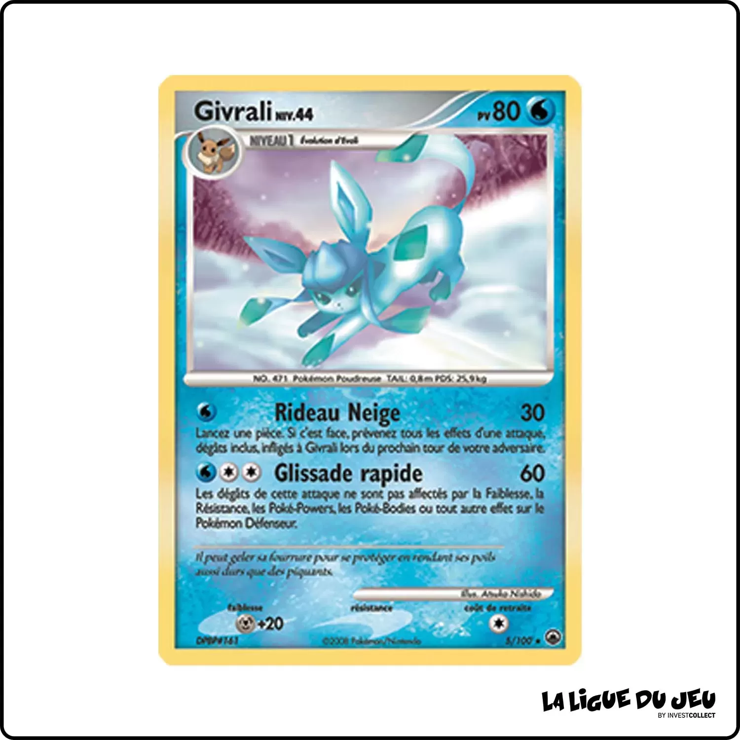 Holo - Pokemon - Aube Majestueuse - Givrali 5/100 Pokemon Company - 1