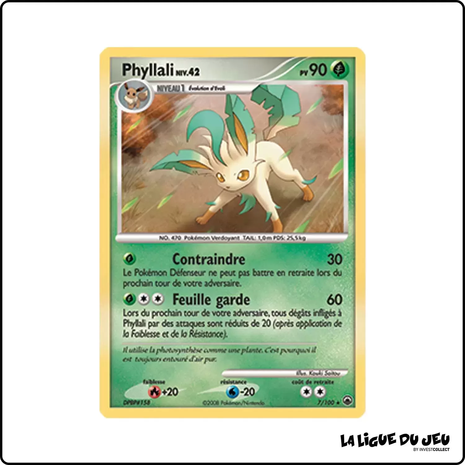 Holo - Pokemon - Aube Majestueuse - Phyllali 7/100 Pokemon Company - 1