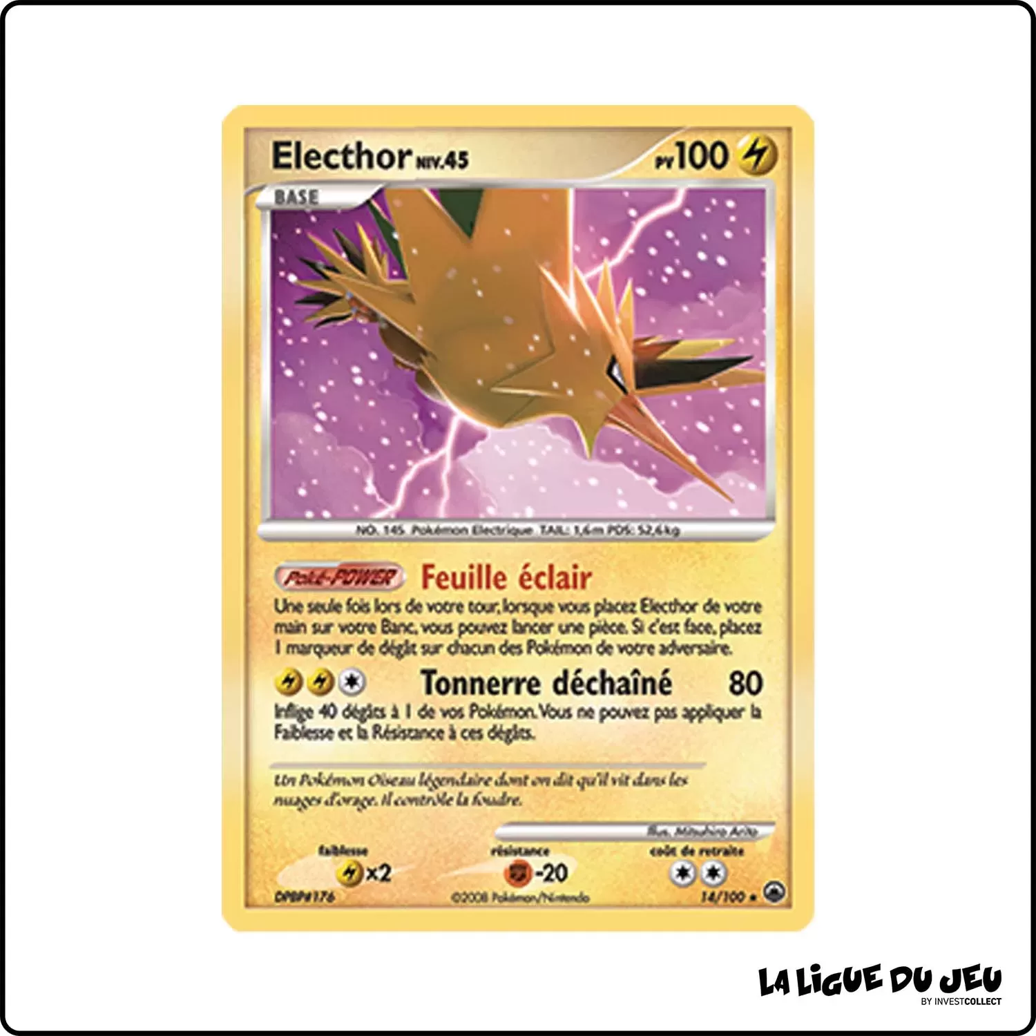 Holo - Pokemon - Aube Majestueuse - Electhor 14/100 Pokemon Company - 1