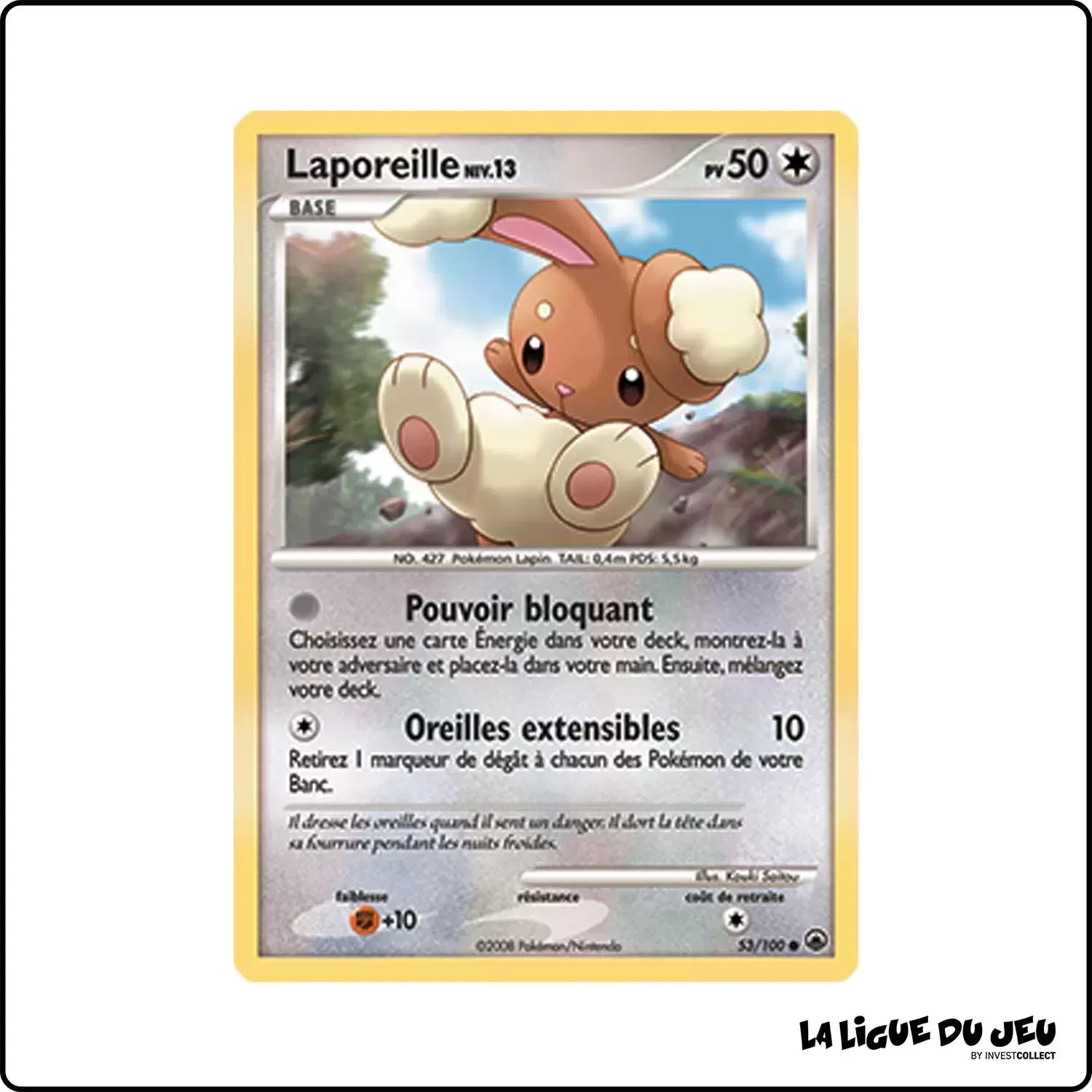 Commune - Pokemon - Aube Majestueuse - Laporeille 53/100 Pokemon Company - 1