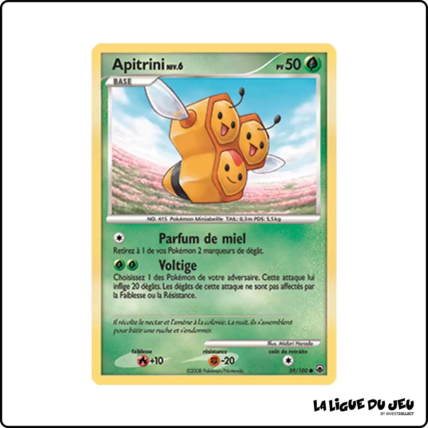 Commune - Pokemon - Aube Majestueuse - Apitrini 59/100 Pokemon Company - 1