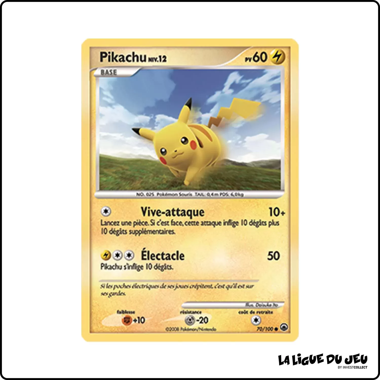 Commune - Pokemon - Aube Majestueuse - Pikachu 70/100 Pokemon Company - 1