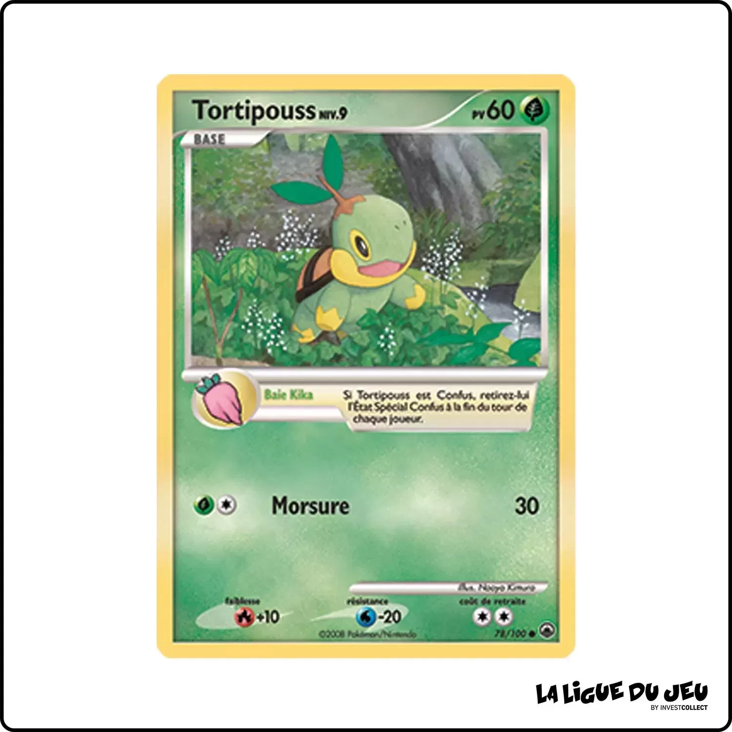 Commune - Pokemon - Aube Majestueuse - Tortipouss 78/100 Pokemon Company - 1