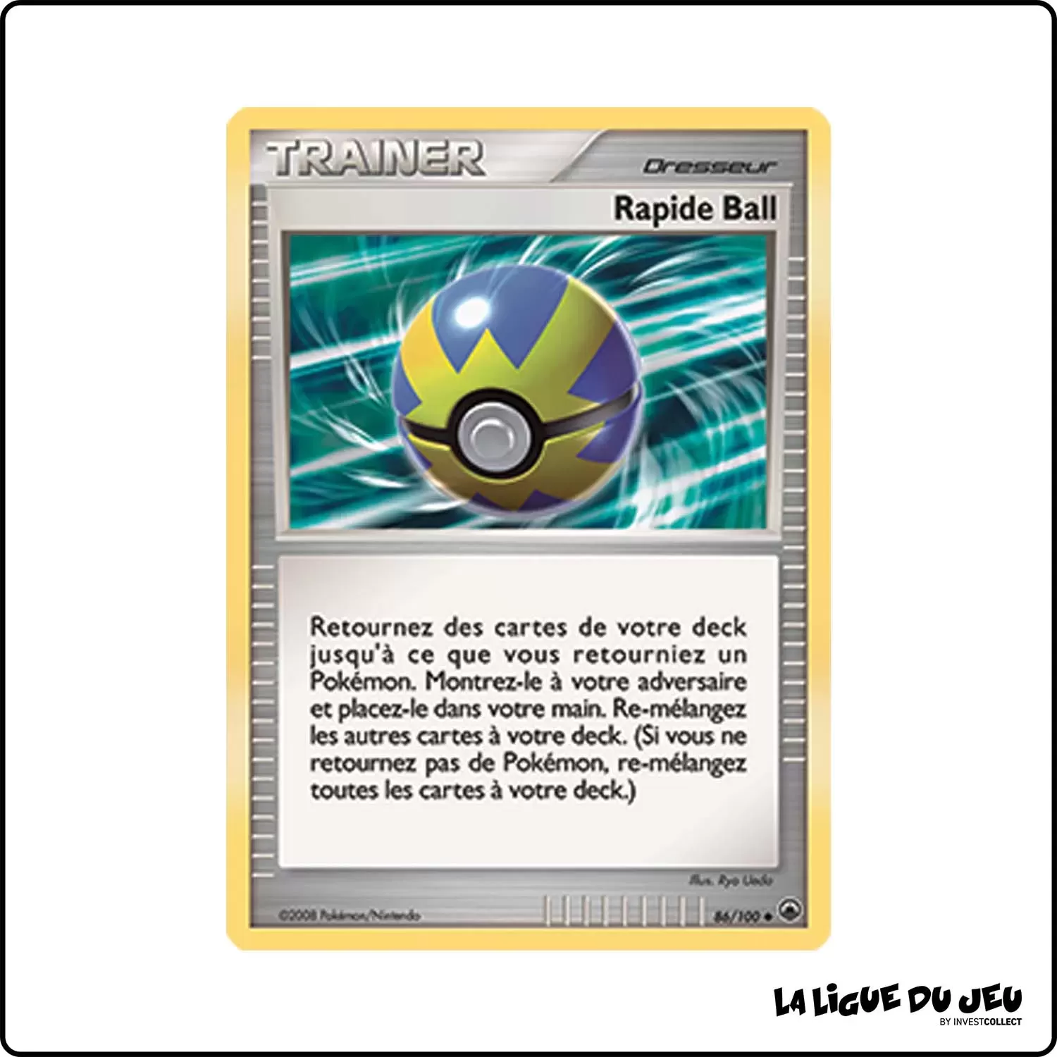 Peu commune - Pokemon - Aube Majestueuse - Rapide Ball 86/100 Pokemon Company - 1