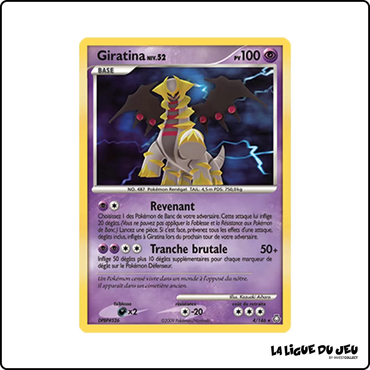 Holo - Pokemon - Éveil des Légendes - Giratina 4/146 Pokemon Company - 1