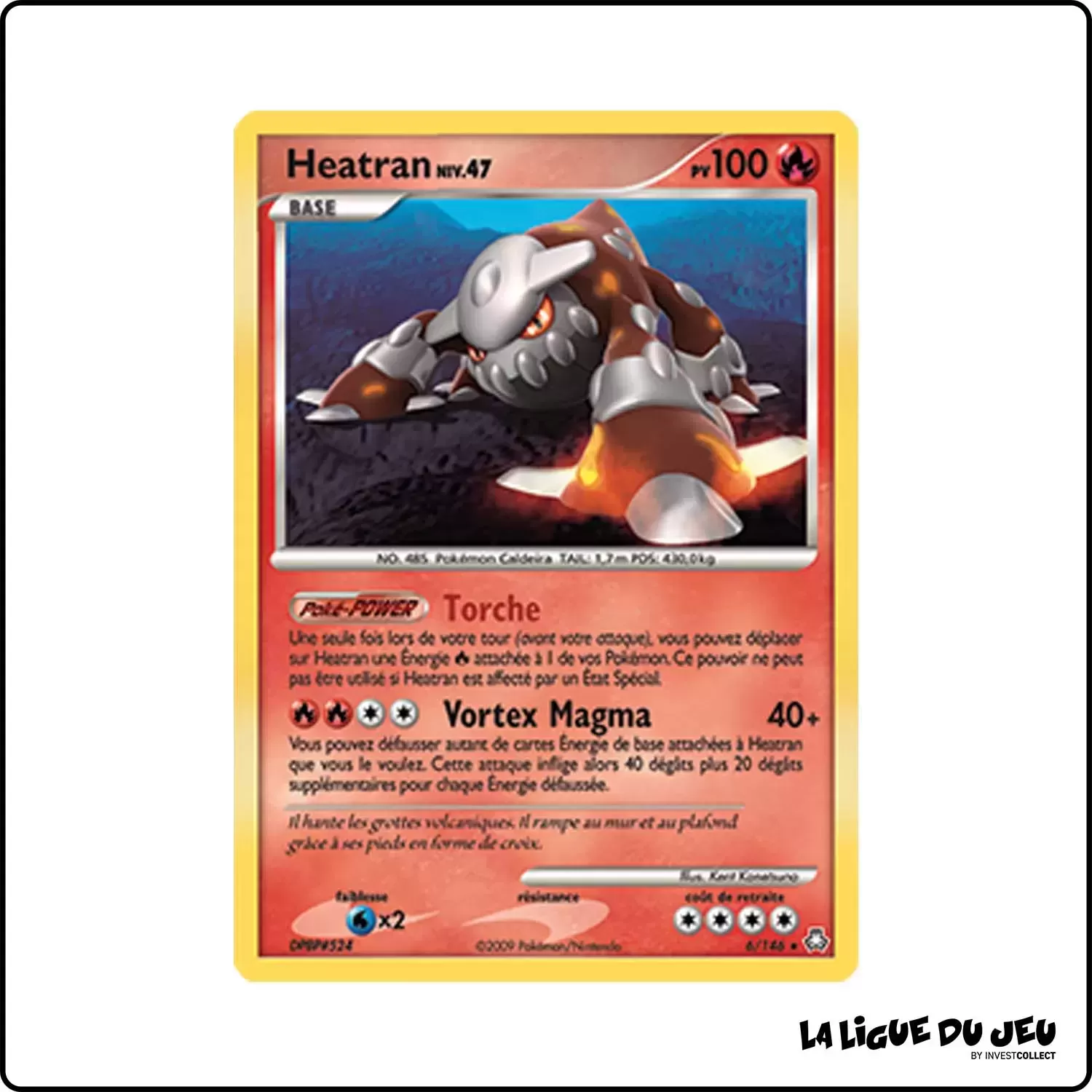 Holo - Pokemon - Éveil des Légendes - Heatran 6/146 Pokemon Company - 1