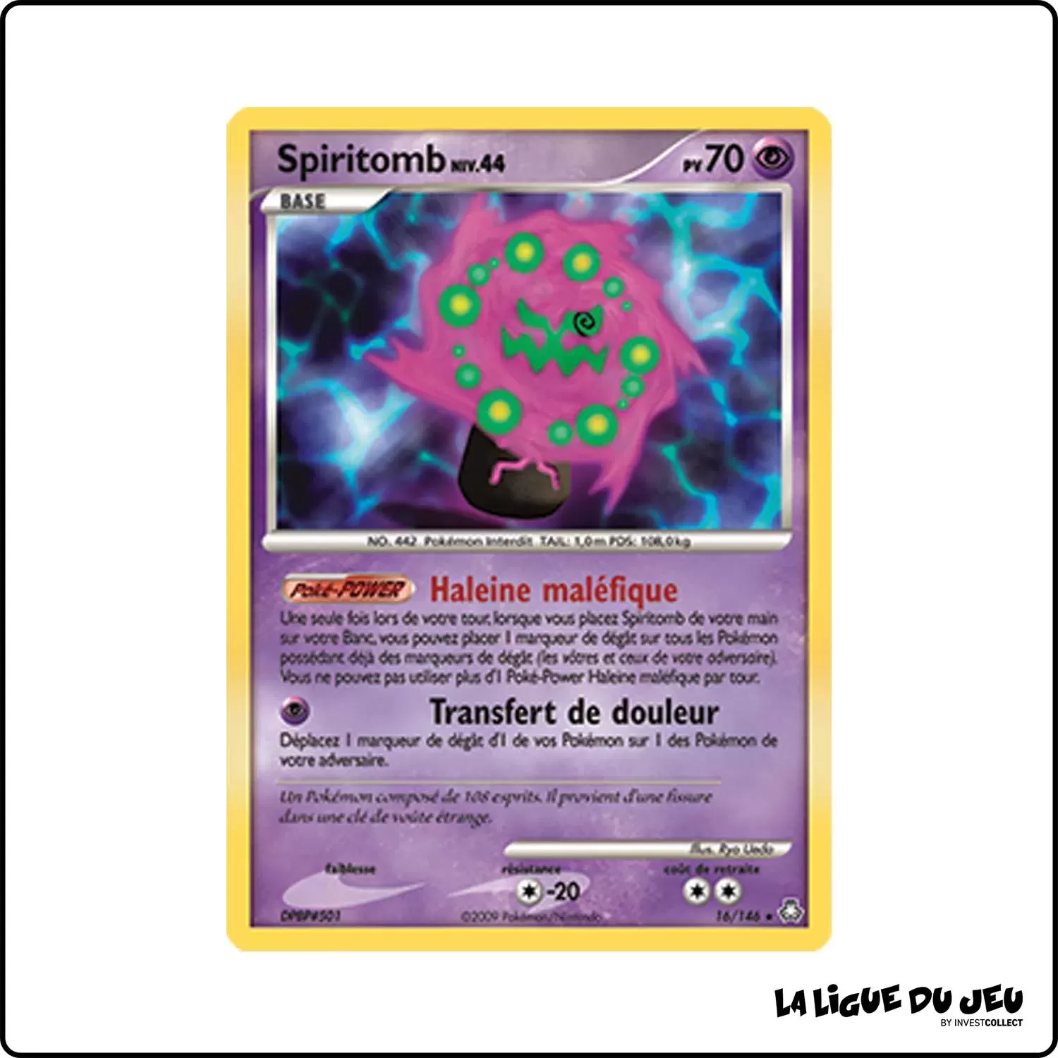 Holo - Pokemon - Éveil des Légendes - Spiritomb 16/146 Pokemon Company - 1