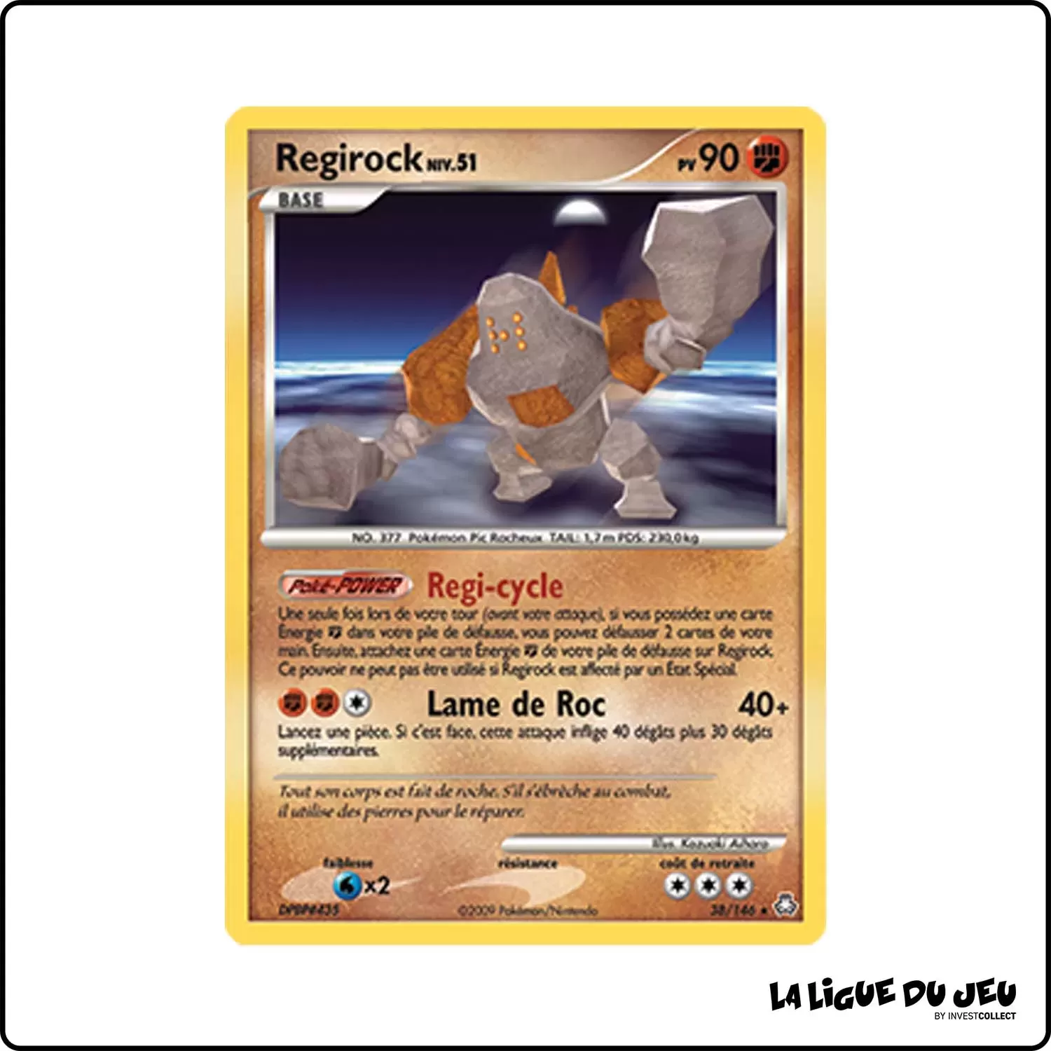 Rare - Pokemon - Éveil des Légendes - Regirock 38/146 Pokemon Company - 1