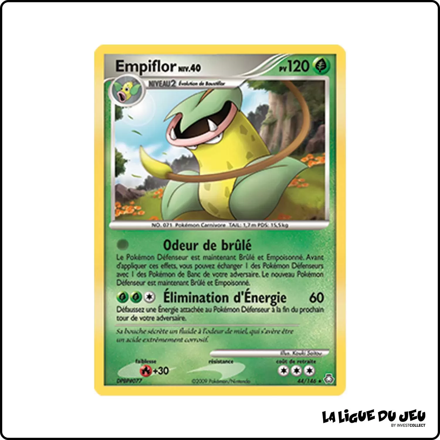 Rare - Pokemon - Éveil des Légendes - Empiflor 44/146 Pokemon Company - 1