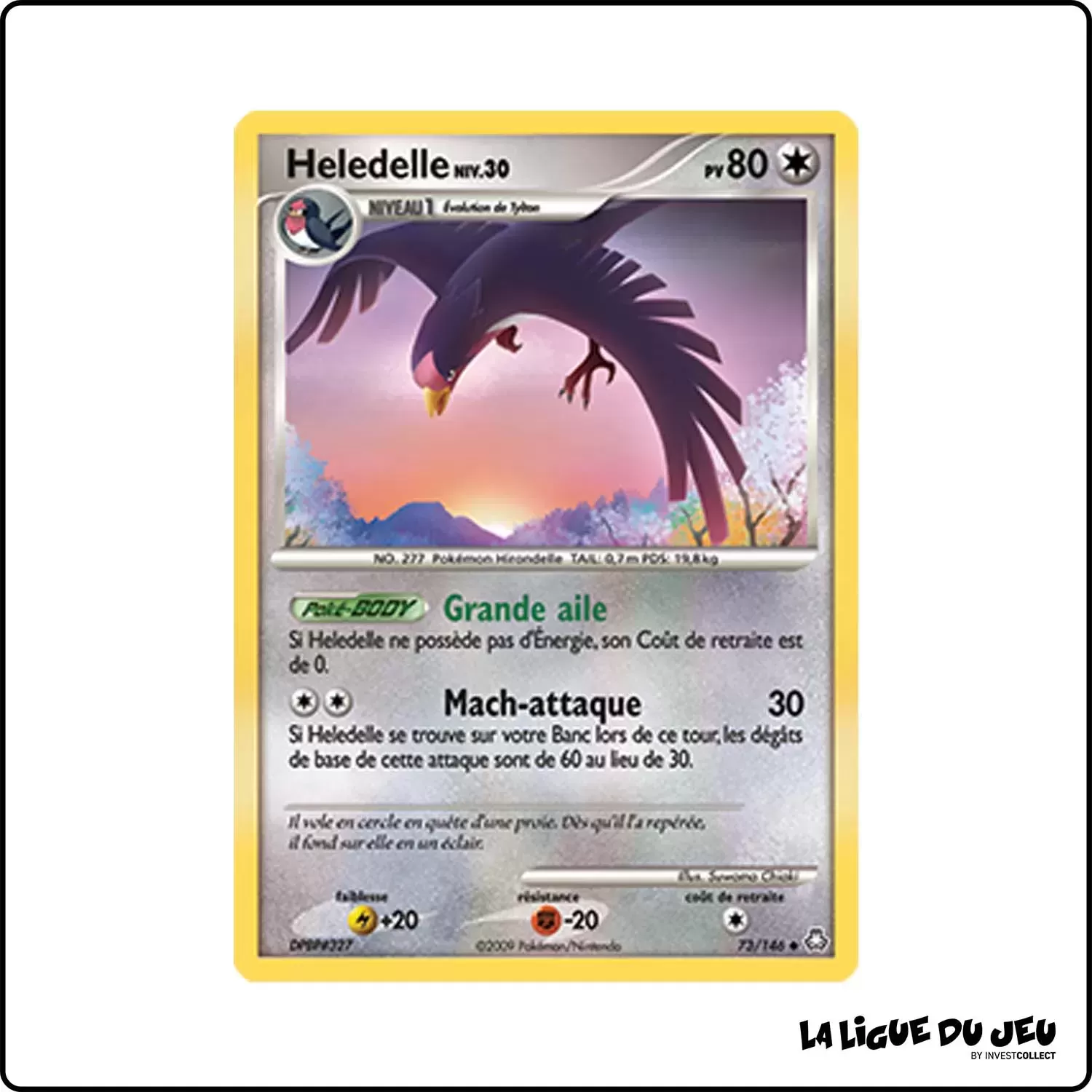 Peu commune - Pokemon - Éveil des Légendes - Heledelle 73/146 Pokemon Company - 1