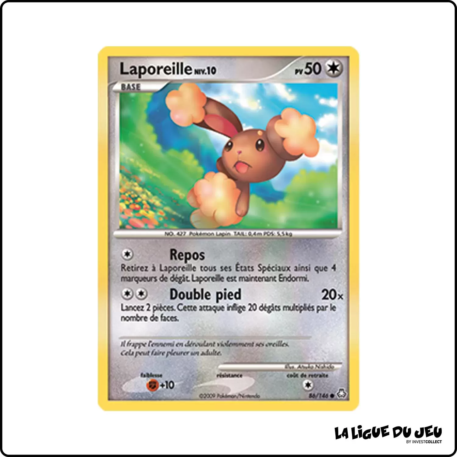 Commune - Pokemon - Éveil des Légendes - Laporeille 86/146 Pokemon Company - 1