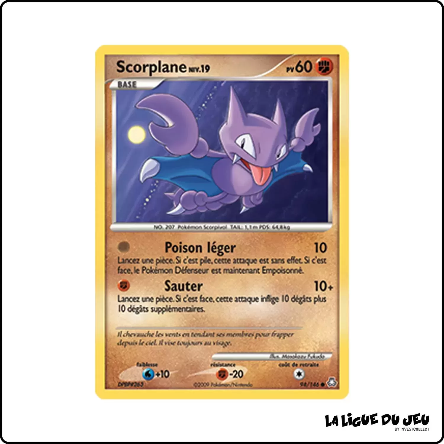 Commune - Pokemon - Éveil des Légendes - Scorplane 94/146 Pokemon Company - 1