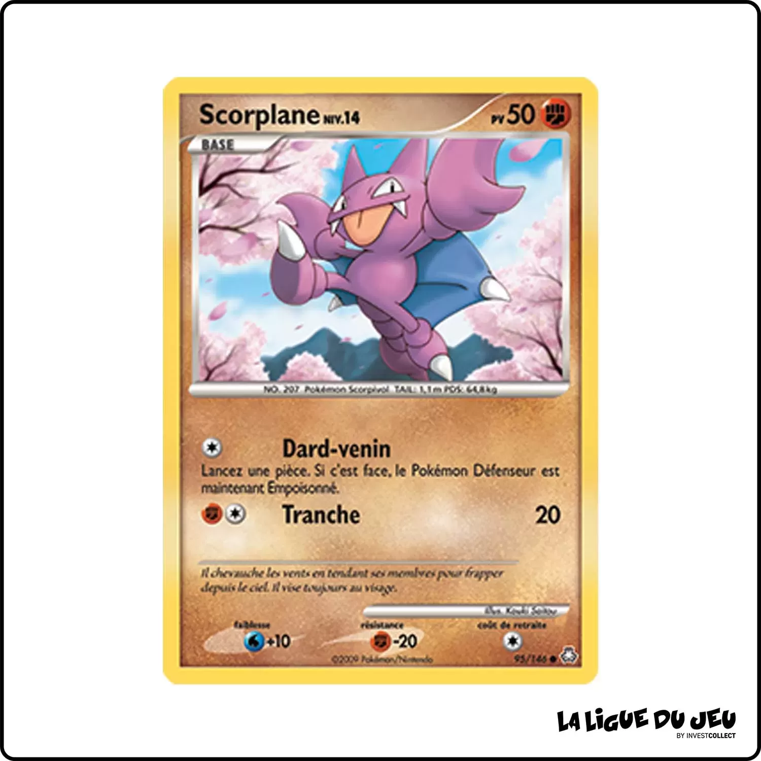 Commune - Pokemon - Éveil des Légendes - Scorplane 95/146 Pokemon Company - 1