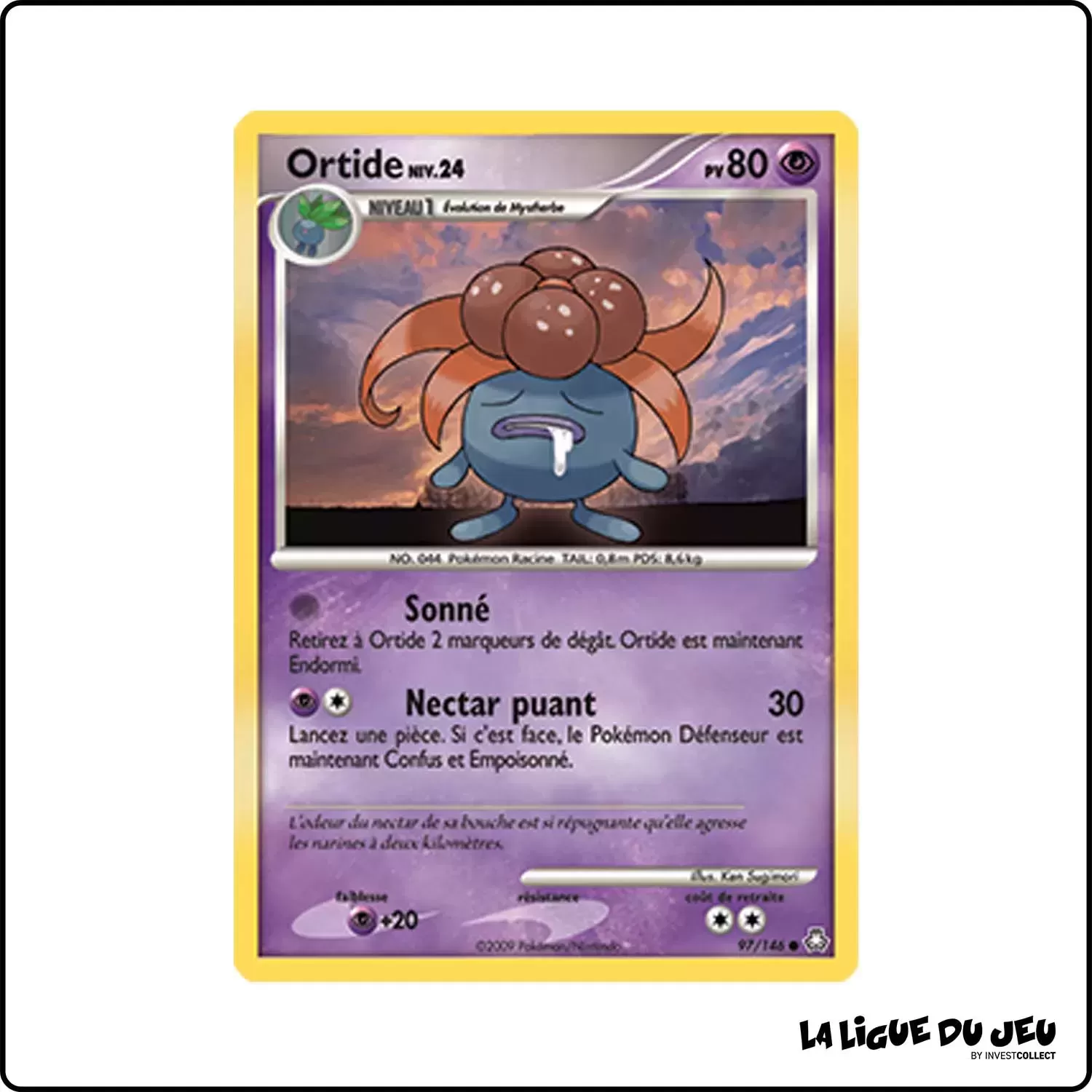 Commune - Pokemon - Éveil des Légendes - Ortide 97/146 Pokemon Company - 1