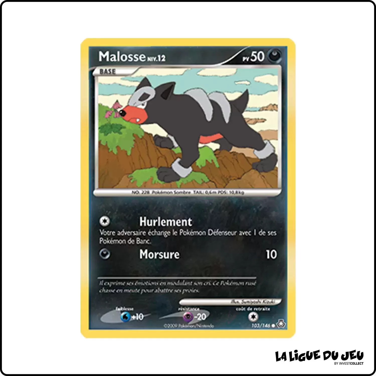 Commune - Pokemon - Éveil des Légendes - Malosse 103/146 Pokemon Company - 1