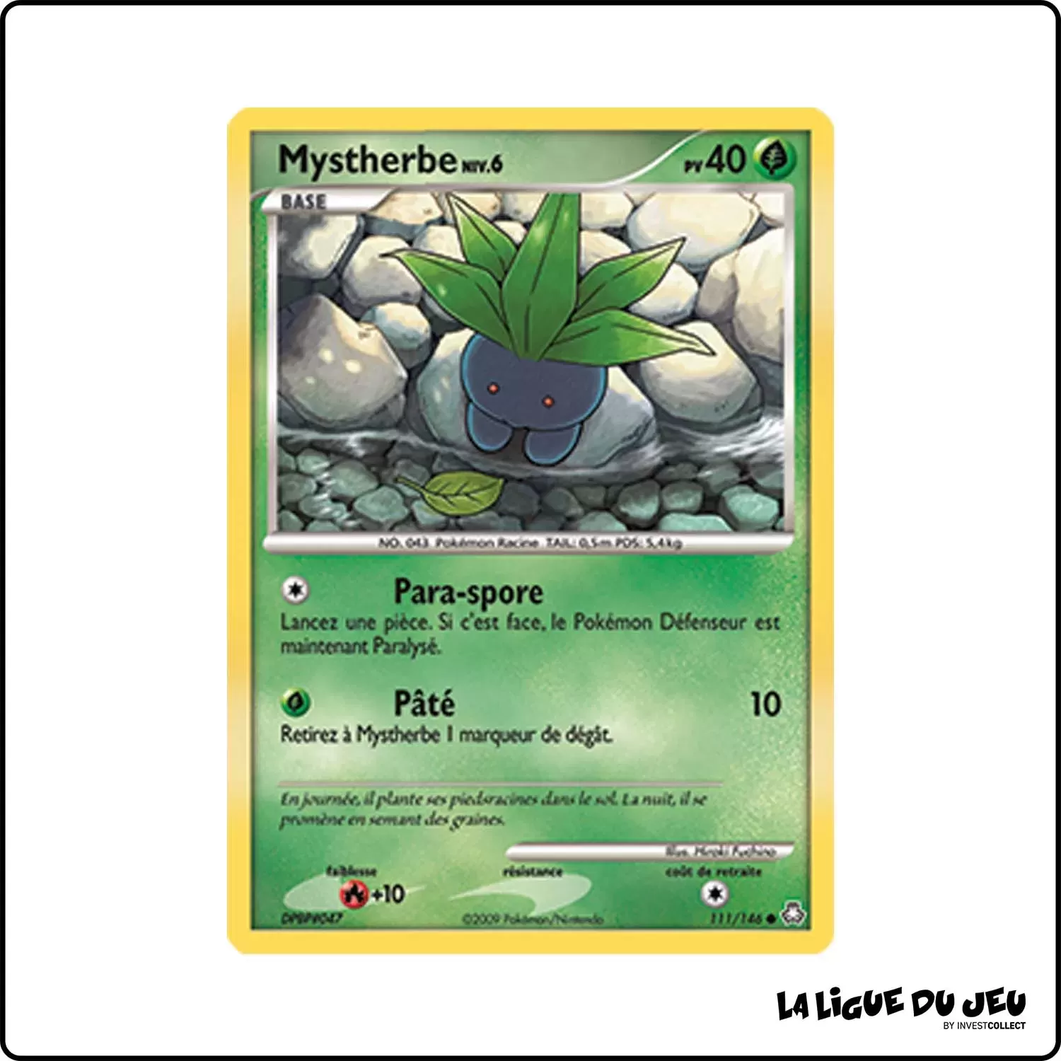 Commune - Pokemon - Éveil des Légendes - Mystherbe 111/146 Pokemon Company - 1