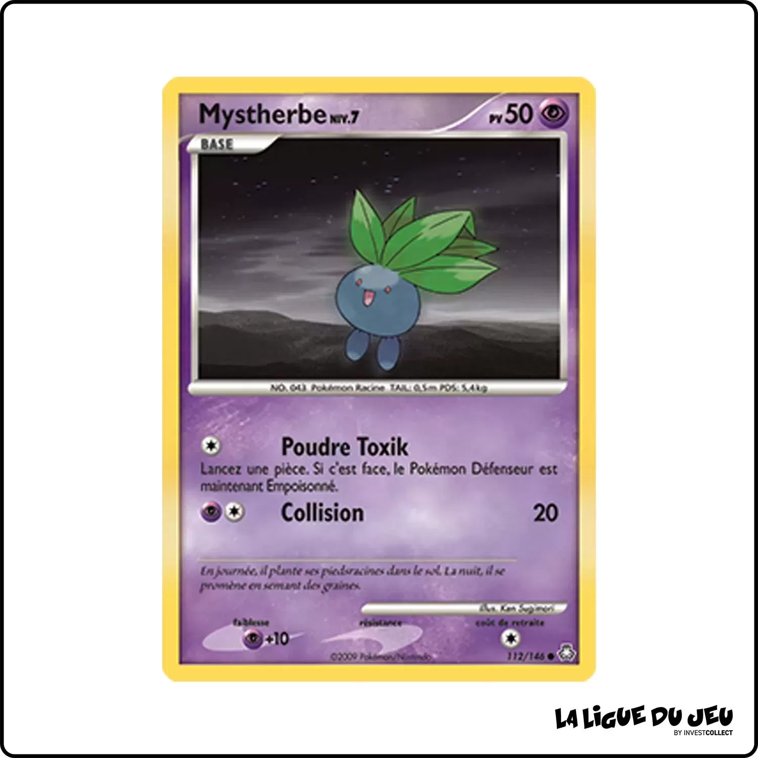 Commune - Pokemon - Éveil des Légendes - Mystherbe 112/146 Pokemon Company - 1