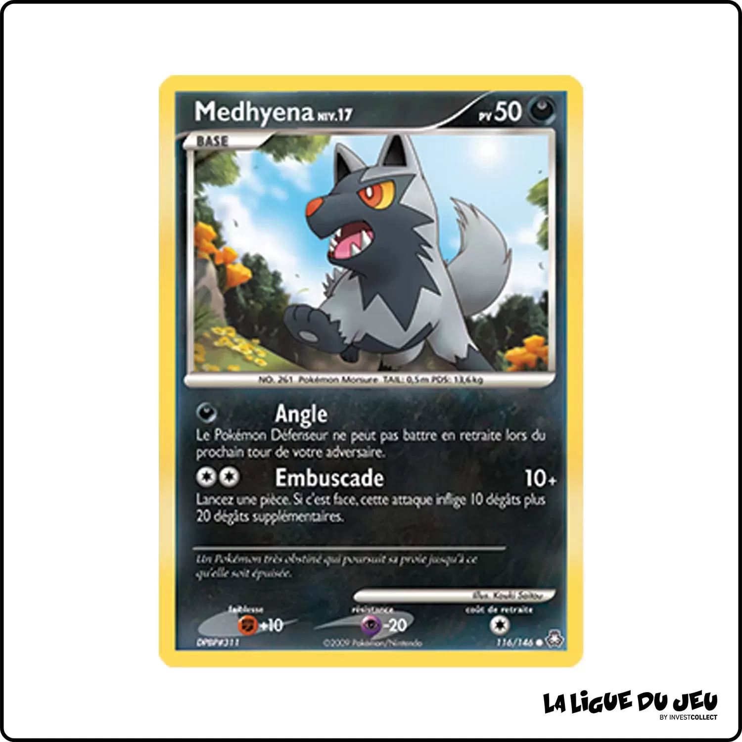 Commune - Pokemon - Éveil des Légendes - Medhyena 116/146 Pokemon Company - 1