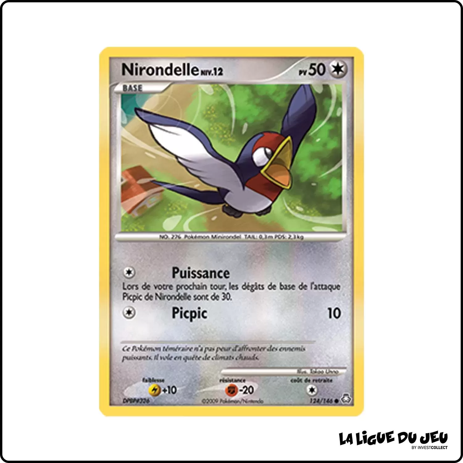 Commune - Pokemon - Éveil des Légendes - Nirondelle 124/146 Pokemon Company - 1